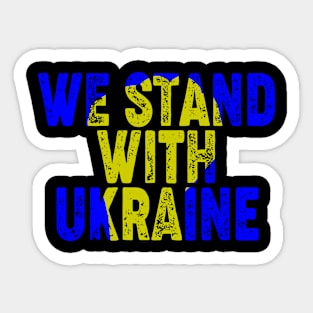 SUPPORT UKRAINE #1 Sticker